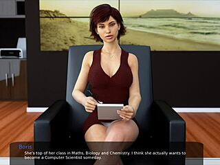 I-I can't believe the perverted psychologist in Milfy City with big tits and ass.