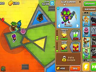 playing bloons td 6 in anime hentai style part 1?