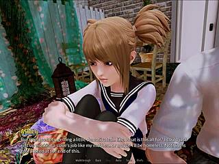 A walkthrough of the visual novel style game Harem Hotel 344