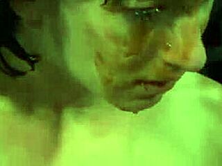 Lovely lass getting her cunt drilled hard with sloppy facial!