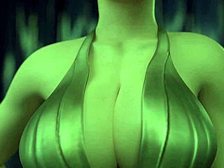 Tremendous Pair Of Tits Gets Handjob And Cum