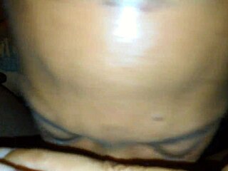 Ebony BBW begged for her fat pussy to be eaten by big black cock.