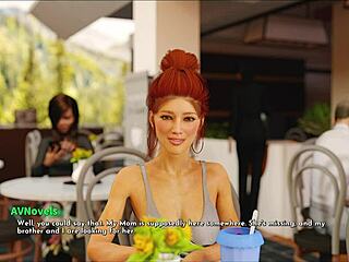 Explorando libre albedrío en serie de aventuras de juego anime 3D