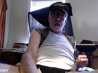 thomas odea shows off his monster cock in gay porn scene