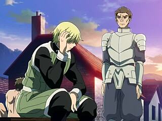 Peter bangs again in anime hentai group scene