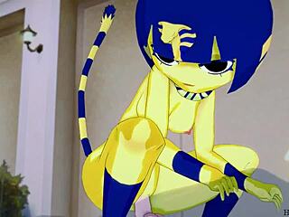 Ankha, How Does It Feel Riding That Cock In The Bedroom?