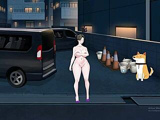 Shameless MILF Exhibitionist with Big Tits and Ass.