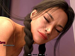 Чукам горещата мама на най-добрия си приятел докато мъжът й гледа в 3D хентай