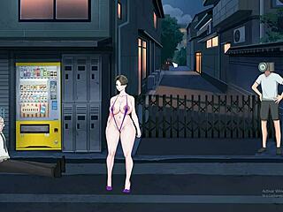 Shameless MILF Exhibitionist with Big Tits and Ass.