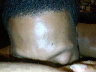 Ebony BBW begged for her fat pussy to be eaten by big black cock.