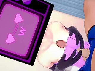 tv woman esta cachonda y quiere quitarse la toalla para follar