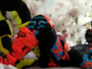 gay motocross bikers tread boots in costumes 😎🏍️