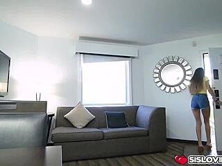 oh wow, my smart stepsister gives the best deepthroat to her stepbrother!