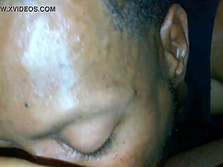 Ebony BBW begged for her fat pussy to be eaten by big black cock.