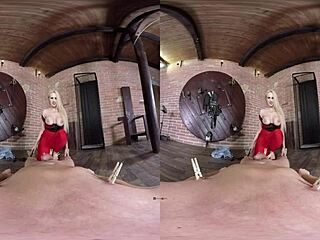 Hot bdsm in virtual reality spanking fun