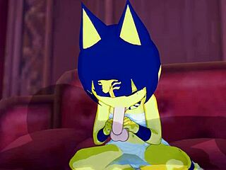 Ankha, How Does It Feel Riding That Cock In The Bedroom?