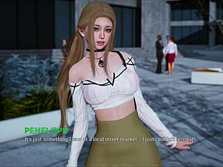 playing eternum 233, sexy teen outfit and tits 😏