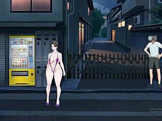 Shameless MILF Exhibitionist with Big Tits and Ass.