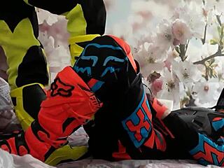 gay motocross bikers tread boots in costumes 😎🏍️