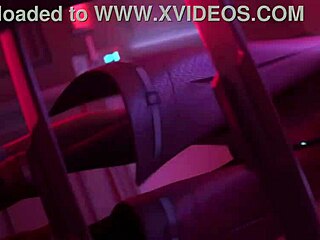 Kiriko experiences intense face fucking in anime.