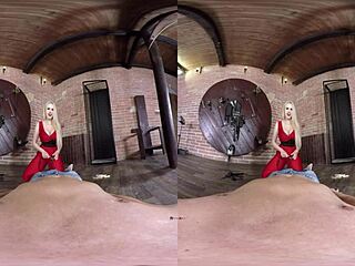 Hot bdsm in virtual reality spanking fun