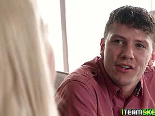 rion king fucks allie nicole's young pussy hard on the sofa 😈