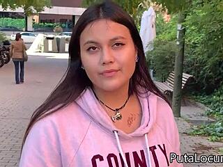 I swear, this innocent chubby girl got pounded for cash... didn't expect that!