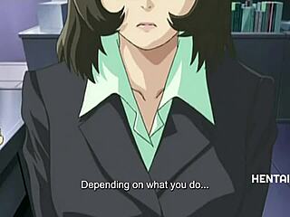 Hot Teacher Blackmailed Into Riding Brats in Hardcore Hentai Scene