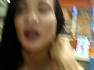 Latina Meets Friend At Mall. She Fucks His Brother In Shop.