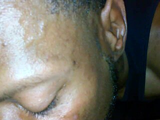 Ebony BBW begged for her fat pussy to be eaten by big black cock.