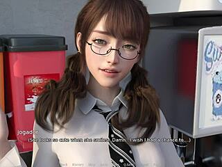 Nice Bath After Cum On Tit