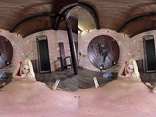 Hot bdsm in virtual reality spanking fun