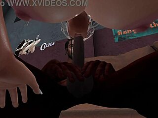 black trainer says 'fuck me hard' to latina in second life