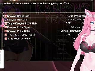 KanakoVT’s catgirl pussy teased nonstop in Karryn’s Prison. Moaning ASMR drives me insane!