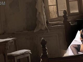 wednesday and thing enjoying halloween? full cosplay sex video on red!