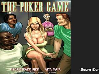 สามีจับเพื่อนสนิทเย็ดเมียในเกมโป๊กเกอร์ผสมเชื้อชาติ