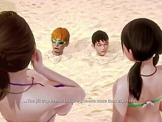 waifu academy - maki takamura's huge tits in nude scenes, want to play