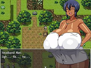 Tanned Girl Natsuki In Hentai Game Ep 4 Plump Curvy Body