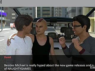 What’s behind the slutty housewife teasing big cocks in cosplay shorts?