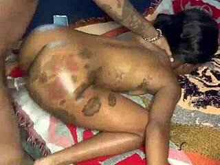 Mini Stallion banging hard in wild sex theater