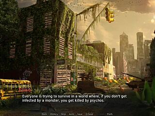 Stumbled on sexy hentai game with curvy cutie