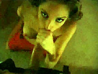 jenna haze gives a pov blowjob with handjob and cumshot facial