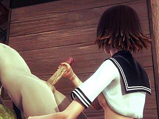 无码Hentai，Mia自慰还被内射，太爽了！