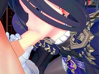 why don't you watch clorinde giving that blowjob in genshin impact fantasy?