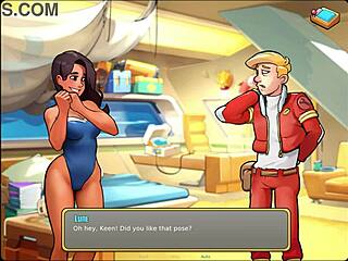 Fix Sauna for Lune in Space Rescue Code Pink Game