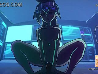 2d animation featuring riding scenes in anime style