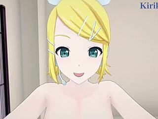 hatsune miku and kagamine rin intense sex in project sekai?