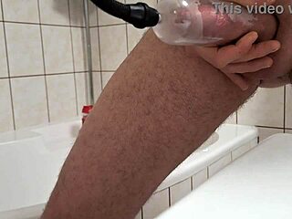 Gay Anal Assfucking With Dildo And Pump Toys In Action