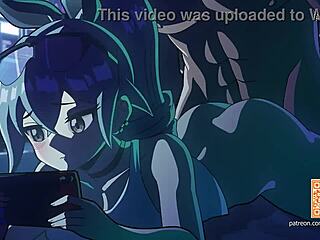 2d animation featuring riding scenes in anime style