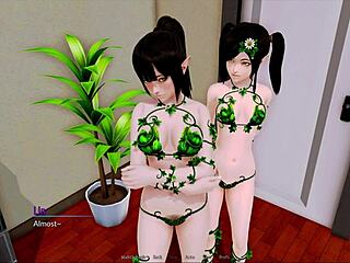 Harem Hotel 405 Features Cute 3D Anime Tits.